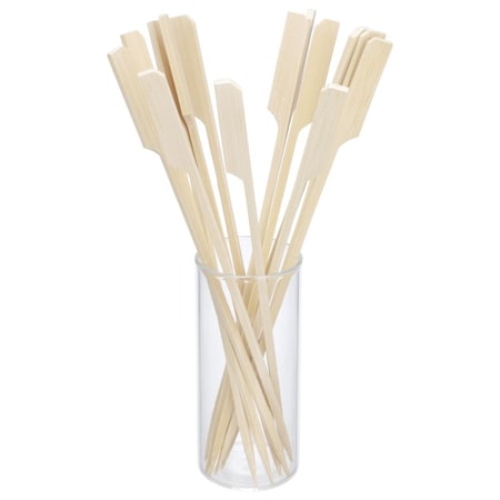 Verterra 8" VerTerTerra Bamboo Paddle Pick, 25 bags / 100 per bag, 2500PK VT-PK-08