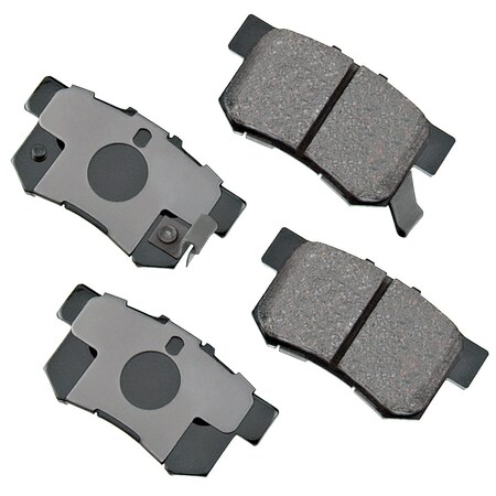 Akebono 91-10 Acura/Honda/Isu Tk-Cl/Cr-V/Elem-Rr Proact Disk Pad, Act536 ACT536