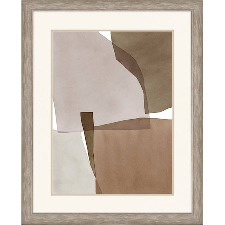 Homeroots Translucent Chorus Silver Framed Print Wall Art 526136