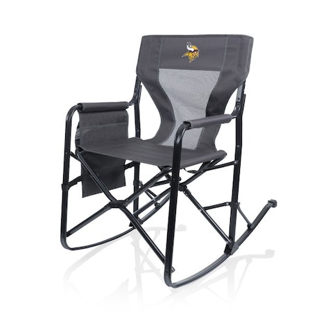 Picnic Time Family Of Brands NFL Minnesota Vikings - Woodland Rocking Camping Chair 817-01-159-184-2