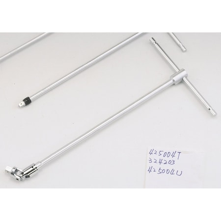 Genius Tools 1/2in Dr. T-Handle ( Universal Joint), 500mm Shank Length 425004U