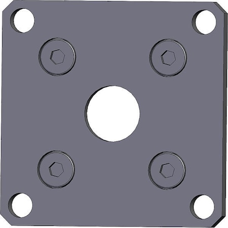 Smc Flange Plate, 80mm Bore CG-F080SUS