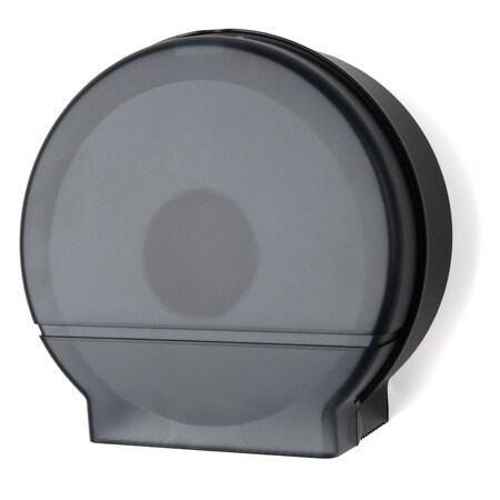 Hapco Elmar Single 12 In Jrt Dispenser, With 1-3/4 In And 3 In Adaptors.  Black Translucent RD003802F