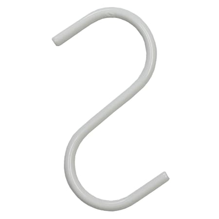 Nahanco 4in White Jean Hook, 50PK SHKSMW