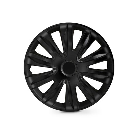 Altertrim 14 in Univ Hubcaps, Snap-On, (Blk Matte), 4PK CHB-5083-BP-14