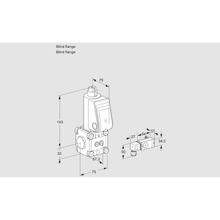 Honeywell Kromschroder VAS1-0/NW KS88006823