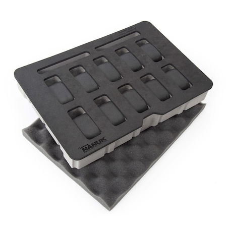 Nanuk 910 Case Foam Insert for 10 Watches 1-910-21299