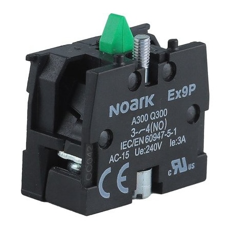 Noark Ex9Pbe102, Contacts block - Ex9PB - - 1NC 1200599