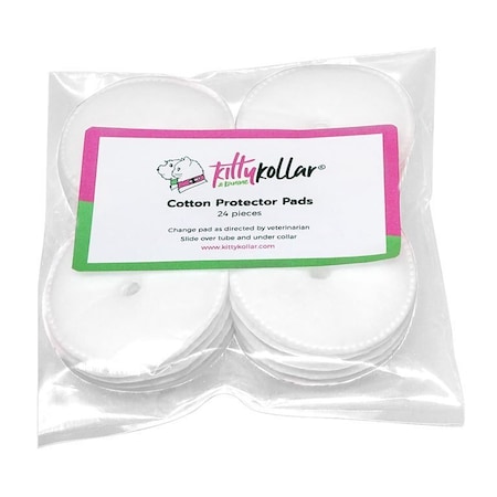 Jorgensen Laboratories Jorvet Kitty & Kanine Kollar Replacment Protective Pads, 24PK J1085P