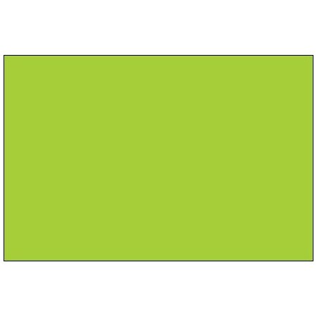 Bsc Preferred 4 x 6'' Fluorescent Green Inventory Rectangle Labels DL635J