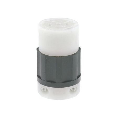 Leviton Industrial Grade Connector 20 Amp, 277/480 Volt 3PY 2523