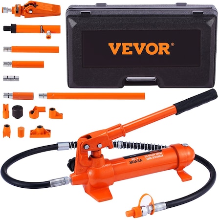 Vevor 12 Ton Hydraulic Porta Power Jack Air Pump Lift Ram Body Frame Repair Kits ZX0201B