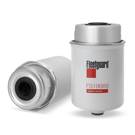 Fleetguard Fuel Filter, 5.75 in, Cartridge FS19989