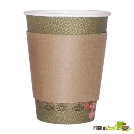 Omg Hot Drink Jacket for Cup - 12-16 oz Cardboard Material 9.48 lbs OM3693652