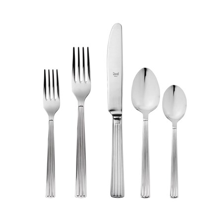 Mepra Sole Flatware Set - 5 Pieces - Stainless Steel 101922005