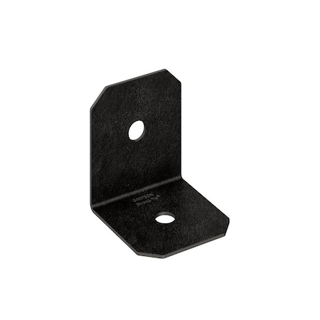 Simpson Strong-Tie Avant 90 deg Ornamental Angle, 3 to 3-1/4 in W, 3 in D, Steel, Black APVA4