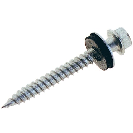 Do It Best No.10-No.16x1-1/2'' Hex Washer Head Metal to Wood Screw, 85 Ct. DIB758352