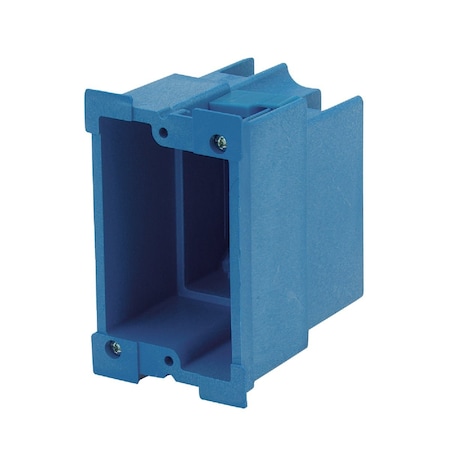 Carlon SuperBlue 1-Gang Thermoplastic Molded Wall Box BH118R