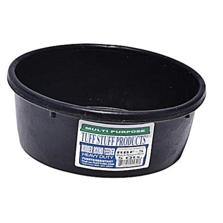 Tuff Stuff Products 5 qt. Rubber Round Feeder RBF-5