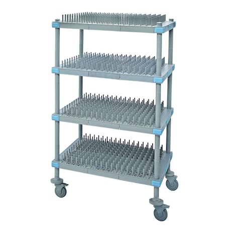 Quantum Storage Systems MILLENIA MOBILE 2-1/2 PRONGED DRYING RACK 24 X 54 X 68 QPM245468PDR2
