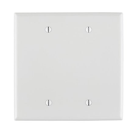 Leviton Wall Plate, Blank, White, Nylon PJ23-W