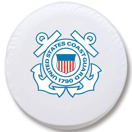 Holland Bar Stool Co 25 1/2 x 8 U.S. Coast Guard Tire Cover TCMCstGrdWT