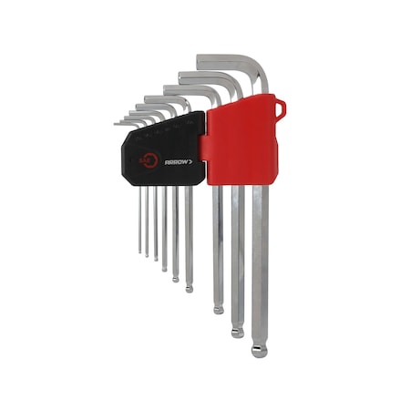 Arrow Fastener 9PC Hex Key L Style - SAE SET AHT08003