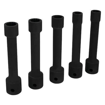 Performance Tool 5 pc. Head Bolt Socket Set, 12 Point, 10-14mm, Nissan Toyota Honda Ford GM W83183