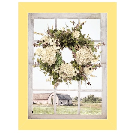 Homeroots Pleasant View Framed Print Wall Art 505487