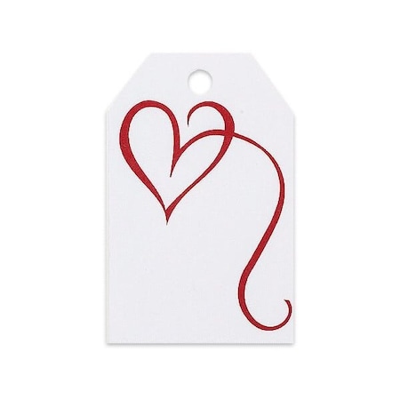 Nashville Wraps Heart Printed Gift Tags, 2.25x3.5, 50PK PTHRT