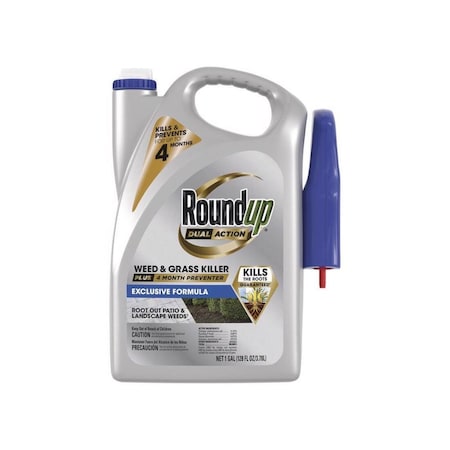 Scotts Ortho Roundup Killer + Preventer Dual Action Weed and Grass RTU Liquid 1 gal 5324504