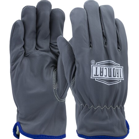 Ironcat AR Top Grain Goatskin Leather Drivers Glove w/Oil Armor Finish, Para-Aramid Lining, Keystone Thumb IC993KOA/XL