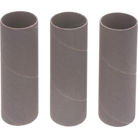 Woodstock 1-1/2'' Dia. x 4-1/4'' A/O Hard Sanding Sleeve, 120 Grit, 3PK D1473