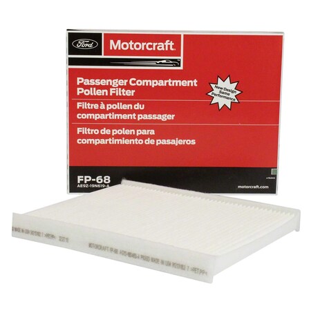 Motorcraft Cabin Air Filter,  FP68
