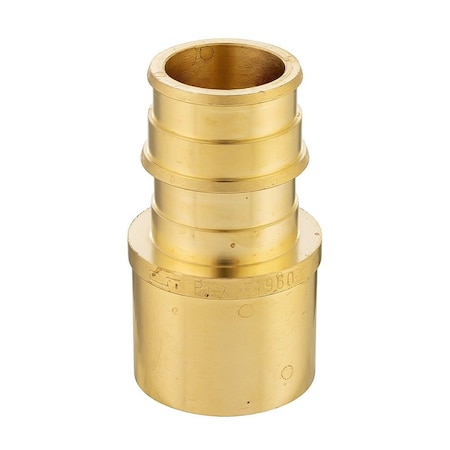 Thrifco Plumbing 1/2" x 1/2" Brass Female Sweat Adapter F1960 x Sweat Lead Free - (PEX A) 7920054