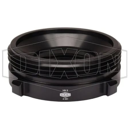 Dixon Style N37 Rocker Lug Hydrant Adapter, Female NST NH x Male NST NH Connection, Aluminum, Hardcoat N37-40F60F