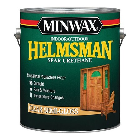 Minwax Finish, 1 gal, Semi-Gloss, Clear 13210000