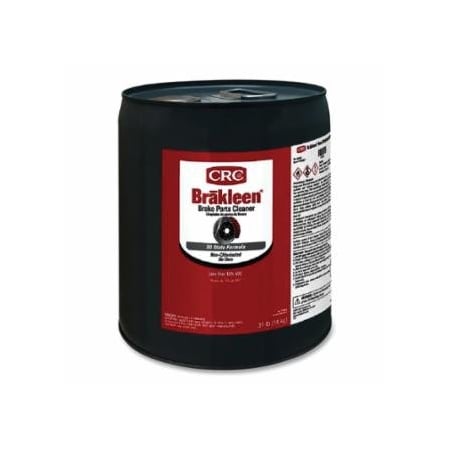 Brakleen Brake Parts Cleaner, 5 gal, Non-Chlorinated, Pail 125-05052