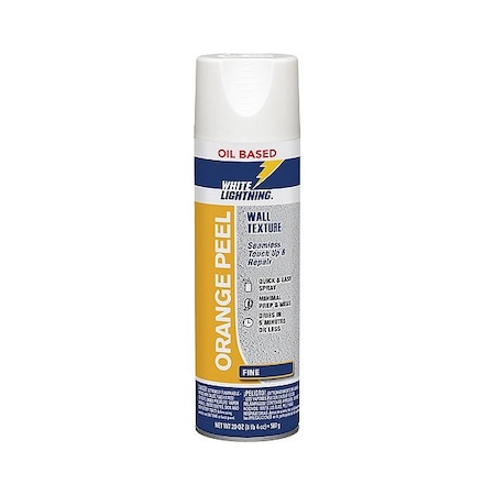 White Lightning Latex Based Spray Paint W5A001500