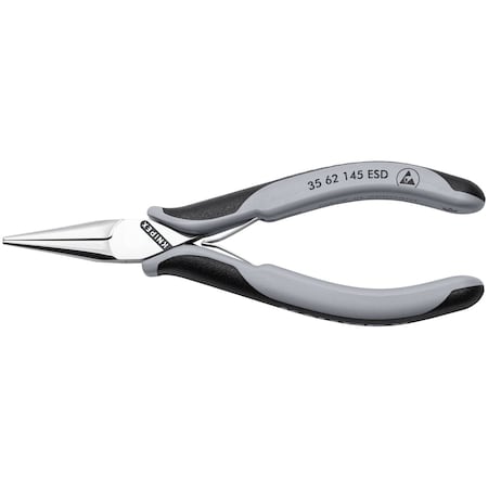 Knipex Electronic Pliers, 5 3/4 in L 35 62 145 ESD