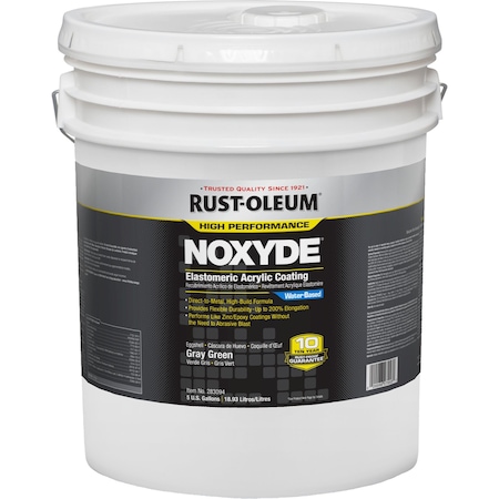Rust-Oleum Elastomeric Acrylic Coating, Gray Green 283094