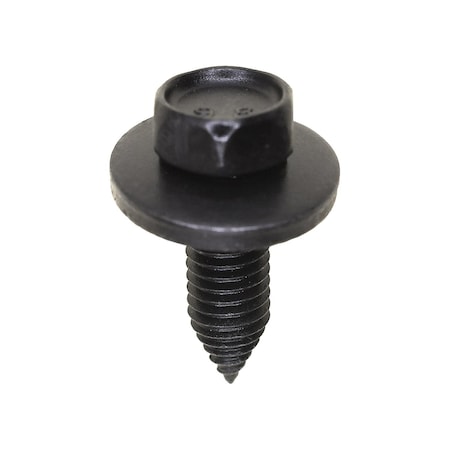 Auveco 6.3-1.0 x 20mm Hex Head Sems 17mm Washer O.D. - Phosphate, 25PK 11633