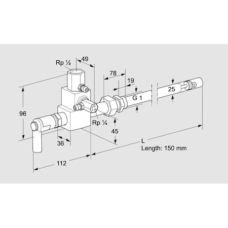 Honeywell Kromschroder Pilot Valve 25TB150NILT KS84234015