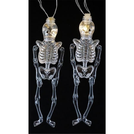 Celebrations LED Prelit Skeleton Lights, 12PK 9071057