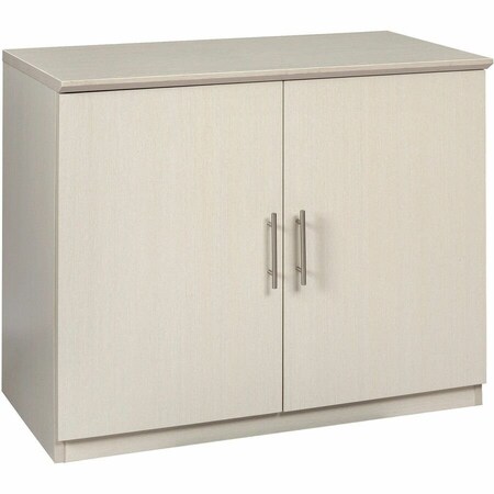 Mayline Storage Cabinet, w/2 Wood Doors, Sea Salt MSCTSS