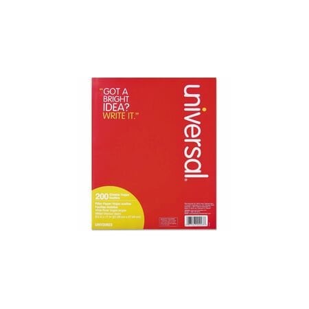 Universal One Looseleaf Paper, Wide, 200PK UNV20923