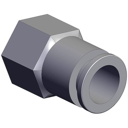 Smc Push-Fit Fitting, Straight KQG2F13-N03