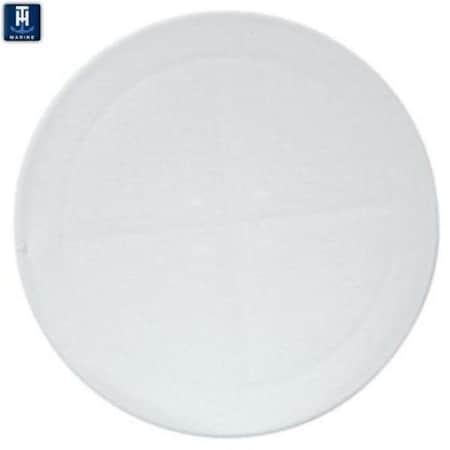 Alegria 8 in. Pry-out Deck Plate, Polar White AL2473329
