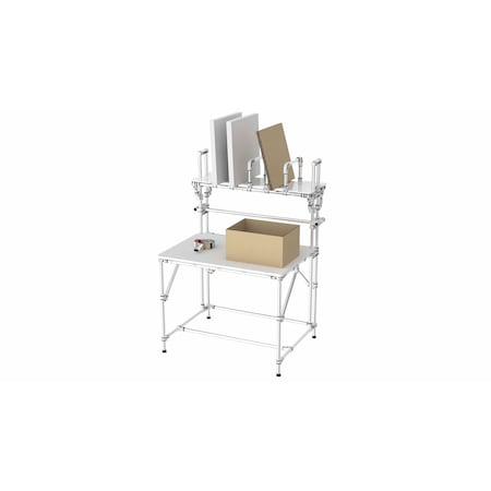 Trilogiq 2 Level Packaging Station With Vertical Storage. 21354-01