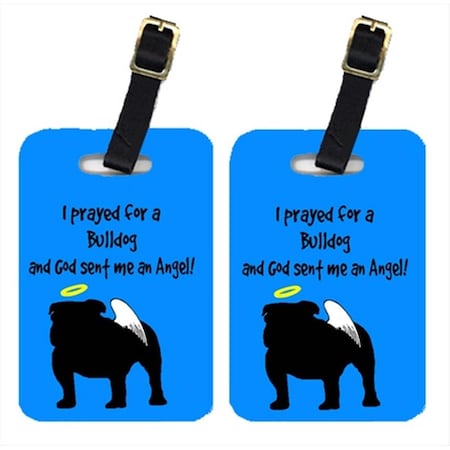 Carolines Treasures Bulldog Luggage Tags, Pair - 2 CA74141